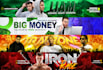 design an attractive youtube banner and logo