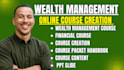 create wealth management course, financial course, course packet handbook