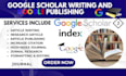write and publish your article on google scholar peer reviewed indexed journal