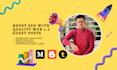 do manual guest posting for SEO