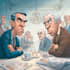 create political and editorial cartoons
