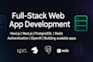 build a full stack web app with nextjs nestjs postgresql