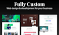 build, rebuild custom website solutions