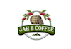 design creative super coffee farmer logo