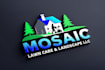create unique agriculture, landscape and lawn care logo