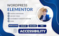 audit and fix elementor wordpress websites for wcag compliance