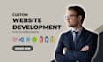 build website, custom website development as full stack, front end web developer