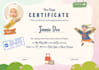 create a personalized first flight certificate for your baby