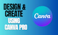 do any graphic design using canva pro