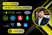 build professional full stack websites with mern, nextjs, PHP and sql