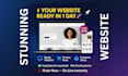 deliver a ready made website, turnkey store, or quick launch site, landing page