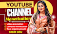 complete youtube channel monetization promotion