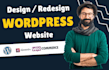 build elementor wordpress website