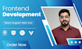 do frontend developer using react, nextjs, angular, vuejs