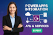 integrate powerapps with external apis and services