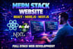 build school management dashboard using mern stack
