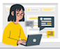 design 2d flat illustrations for your website and app