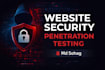 do website security testing and vulnerability assessment penetration test