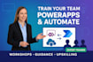 train your team on powerapps and power automate