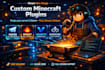 custom minecraft plugin for spigot, paper and bukkit servers