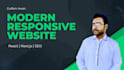 build a responsive web3 website using nextjs and react