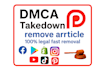 send dmca takedown notice remove copyright infringement