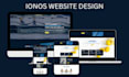 design ionos website ionos website redesign ionos ecommerce website ionos SEO
