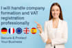 register vat eori and file vat returns for UK germany france italy spain