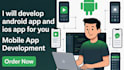 develop custom android app with firebase integration and publishing