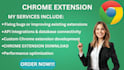 develop a custom chrome extension to automate and simplify your tasks