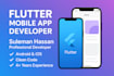 design and develop professional flutter app