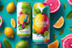 design stunning beverage can label packaging