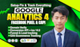 setup facebook pixel, capi and ga4 ecommerce tracking via GTM