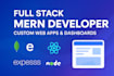 build a custom website as a full stack mern developer