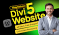 design divi 5 wordpress website, expert elementor theme builder