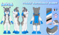 draw furry art, reference sheet, furry ref sheet ,fursuit, furry commission,oc
