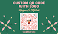 generate a custom qr code with logo