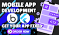 fix bubble issues bubble mvp app fixing bubble bug fixing flutterflow app fixing