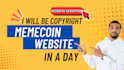 be your copyright website developer meme coin website meme website token website
