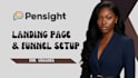 pensight systeme io coaching funnel landing page automation black friday deals