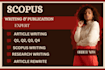 research article writing  publication in scopus q1,q2,q3 , google scholar