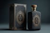 design premium cosmetic label and box packaging design