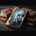 create a chilling, custom character horror book cover