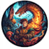 make a medieval fantasy game, game logo