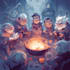 draw your dnd group party illustration