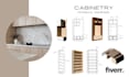 draft your cabinetry design into technical drawings