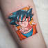 make comic cartoon anime tattoo design