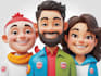 do custom mascot human mascot anime