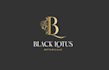 design black lotus botanical logo