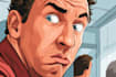 design a vector comic cartoon